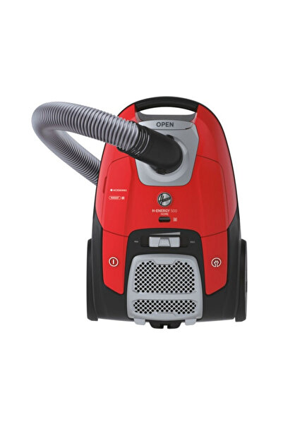 Hoover H-Energy 500 HE510HM 011 Ηλεκτρική σκούπα με σακούλα 700W με κόκκινη σ...