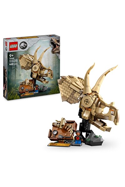 LegoPazar Schelete de dinozauri Lego: Craniu de Triceratops 76969