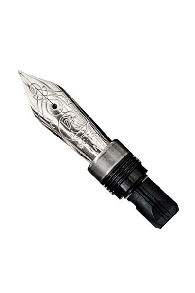 Pelikan 18k/750 Gold Nib Rhodium-Plated, Material Metal, Color Silver, For M8...