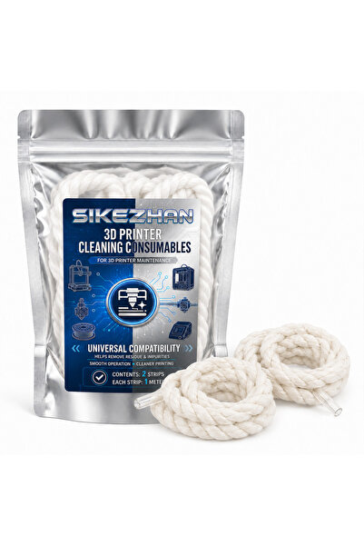 Choice1 Cleaning Rope 2Pcs 8mm 3D Printer Z-Axis T8 Lead Screw Cleaning Rope ...