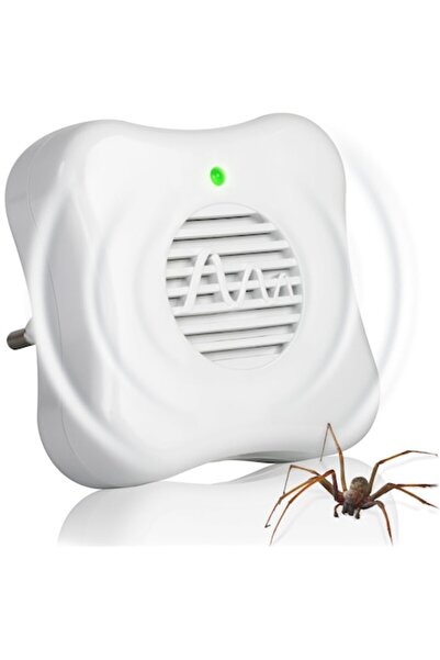 BuHa Aparat anti paianjeni cu ultrasunete, acoperire 25 m², 27000 Hz, aliment...