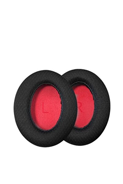 Choice black red cloth Ear Pads Cushion For 1MORE SonoFlow Headphone SonoFlow...