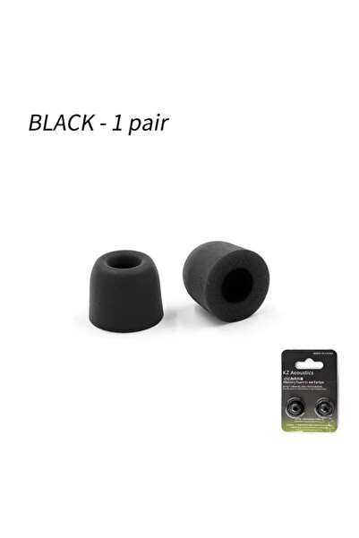 Choice5 Black -1 Pair Hot KZ Memory Foam Ear Tips In-Ear Headphones Comfortbl...