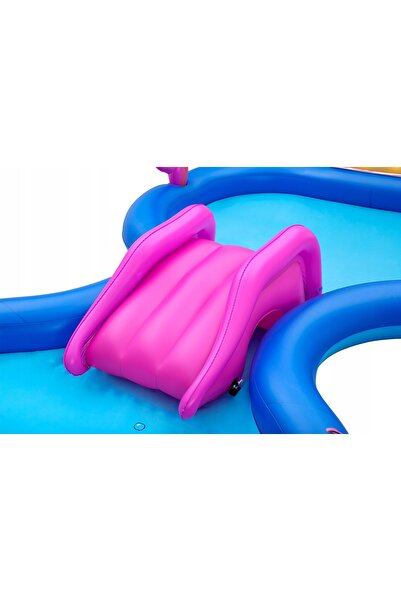 BESTWAY Parc acvatic pentru copii, piscină gonflabilă, tobogan cu fântână + j...