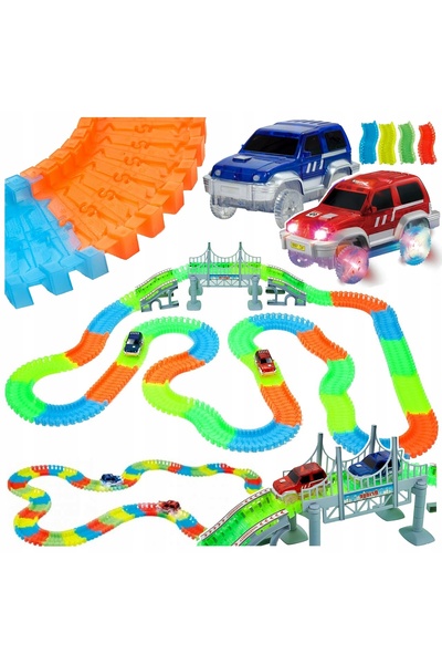 Stator Benzi luminoase elastice pentru mașină + 2x auto cu lumini