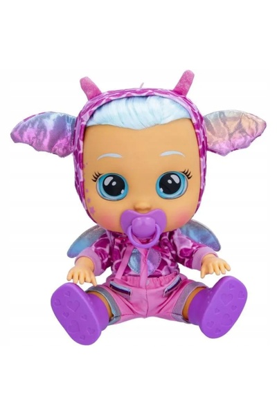 Mercan Oyuncak/İmc Toys Păpușă interactivă Cry Babies Bruny, elegantă, cu 10 ...