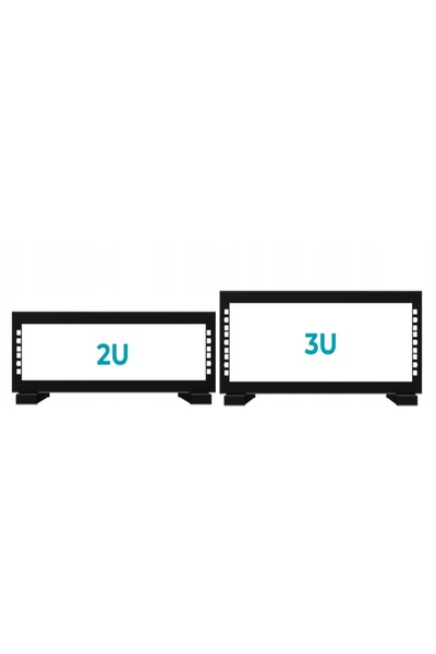 NO BRAND Stalflex Str19-6U-B, Rack 19 " 6U, Suport, Negru