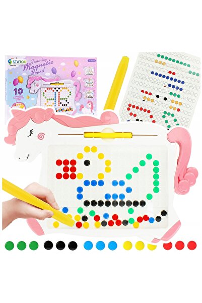 Stator Tablă magnetică, Tablă magnetică, Mozaic, Puzzle Montessori, Puncte, M...
