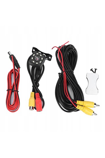 NO BRAND Cameră de marșarier auto HD 8 LED anti-vibrații IP68 cu vedere nocturnă