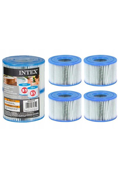 NO BRAND 4 x filtre s1 pentru jacuzzi, spa, filtru cartuș pompă piscină Intex...