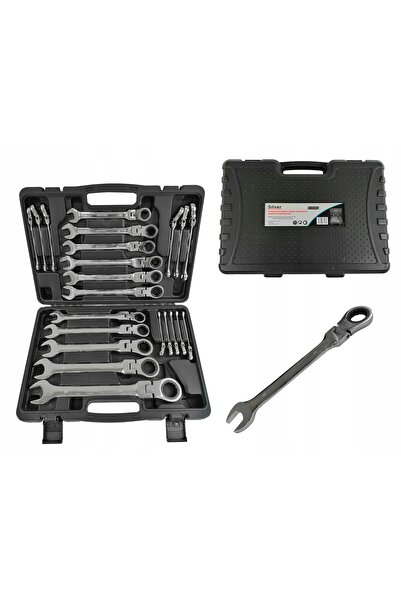NO BRAND Silvertools 22 Cheie fixă plată din oțel Crom Vanadiu 6-32 mm