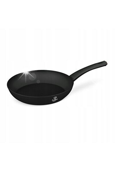 NO BRAND Tigaie 28 cm, Fashion FTV-0022 Negru mat-aur roz