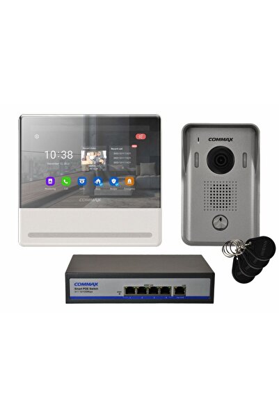 commax Kit interfon video IP Cip-70Qpt Pearl Set 2