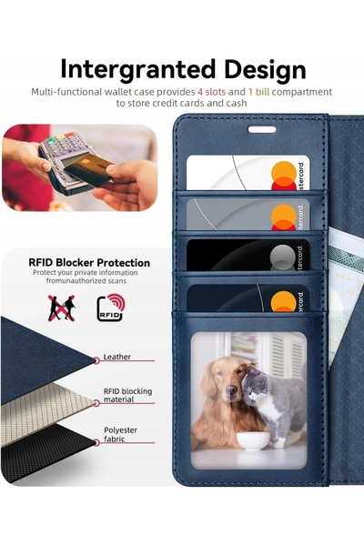 NO BRAND Husă tip carte din piele Ocase pentru Samsung Galaxy S25 Ultra, alba...