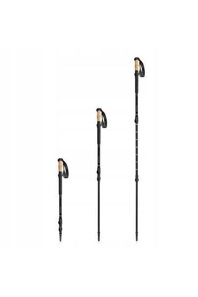 NO BRAND Bețe de trekking Spokey Zodiac 105-135 cm, cu trei segmente, cu capac.