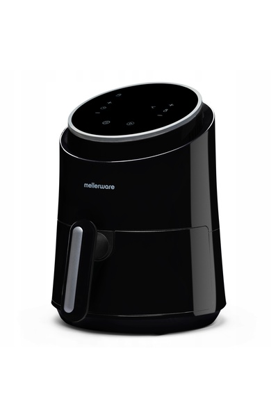 NO BRAND Friteuză cu aer cald Mellerware 27150BK Crunchy Black, fără grăsimi,...