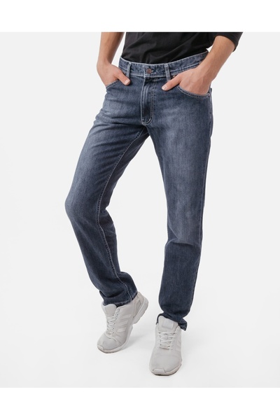 NO BRAND Blugi bărbați Texas, croială dreaptă, din bumbac, Hunter 110/24 W35 L32