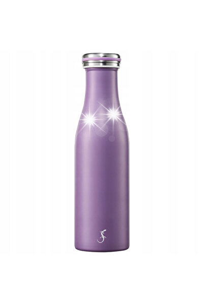 NO BRAND Sticlă termică Lurch Steel 0,5 L Mov 24 X 6,5 cm