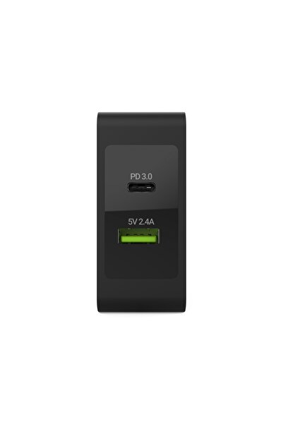 NO BRAND Greencell Usb-C USB 45W Pd 3.0 Adaptor de alimentare cu încărcare ra...