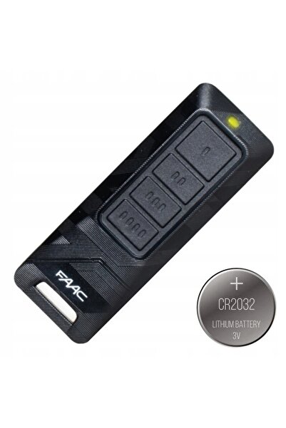 NO BRAND Faac Pilot Fds 4-Channel Xt4 868 Mhz Fds Slh Negru