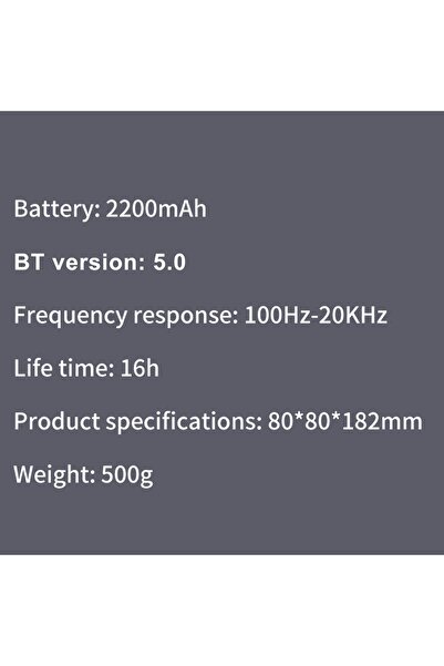 NO BRAND Boxă wireless Bluetooth ZEALOT S46 10W 1800 mAh BT 5.0 USB AUX