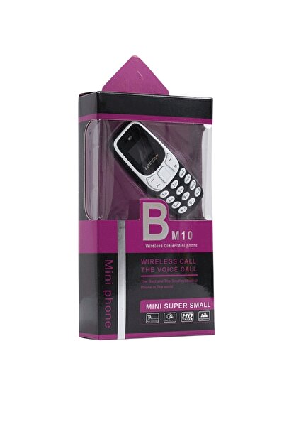NO BRAND Telefon mobil mic cu tastatură Bluetooth Dual SIM 380 mAh Galben