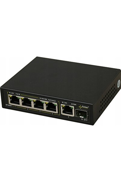 PULSAR COLLECTİON Switch PoE cu 6 porturi pentru 4 camere Sfg64F1Wp Pulsar