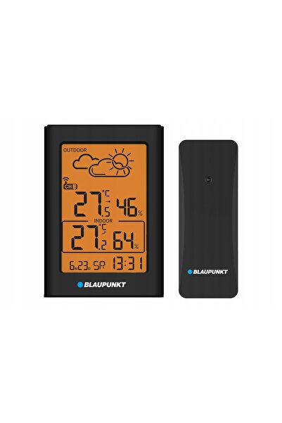 Blaupunkt Stație meteo Ws-15Bk Higrometru cu alarmă Ws15Bk Negru