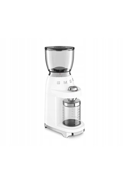SMEG Râșniță electrică de cafea albă CGF11WHEU