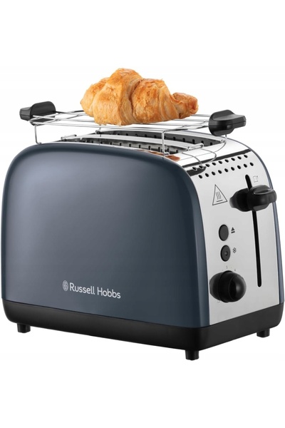 NO BRAND Toster Russell Hobbs Colours Plus 2S argintiu/gri 1670 W