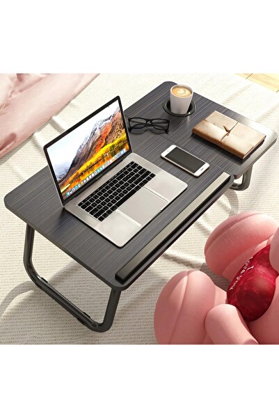 NO BRAND Masă pliabilă pentru laptop, suport de pat, suport mobil pentru mic ...