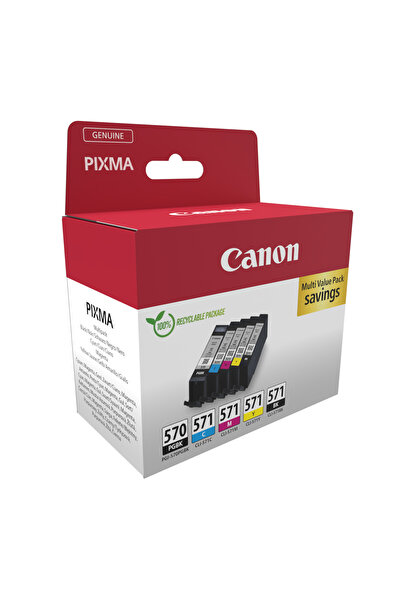 Canon Cerneală PGI-570 + CLI-571 0372C006 negru (negru)