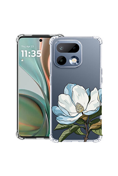 bestcase ®   Husă Antișoc pentru Realme 16 Pro 5G, Floral - Magnolie Albastră...