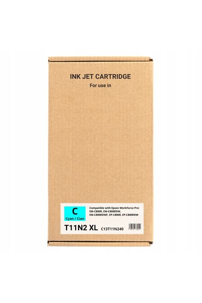 NO BRAND Cartuș de cerneală nou T11N2 C13T11N240 pentru Epson Workforce Pro E...