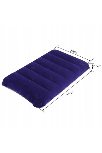 NO BRAND Pernă gonflabilă portabilă pentru călătorii turistice, 42*29*11cm
