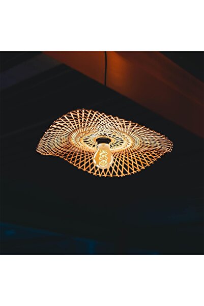 NO BRAND 6 bucăți Bec LED cu filament E27 4W, Bec Edison decorativ 4W