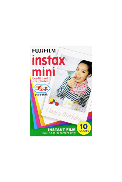 NO BRAND 10 bucăți Film Fujifilm Instax Mini - Compatibil cu Mini 11/12/Evo/L...