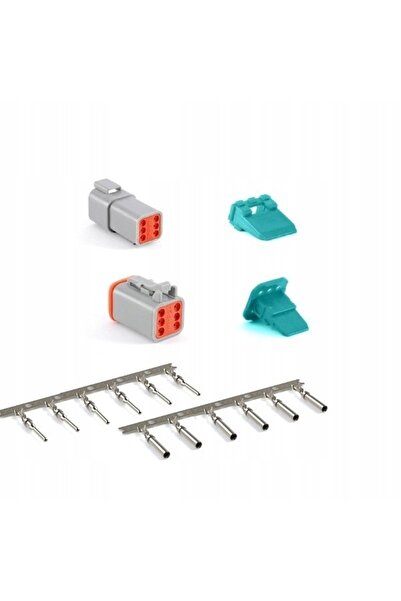 NO BRAND KIT CONECTORI DEUTSCH DT 6 POZIȚII 6 PINI priză electrică