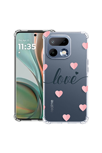 bestcase Intelli® Husa Anti Shock Case For Realme 16 Pro 5G, Love Flying Hear...