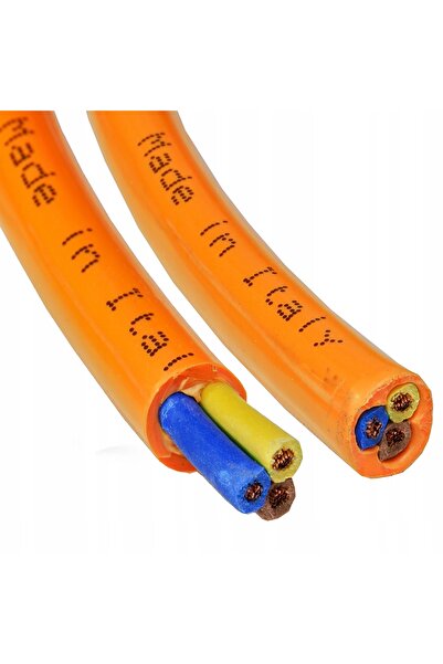 NO BRAND Cablu prelungitor de construcții 20m Helukabel 750V 3X1,5 Pur Poliur...