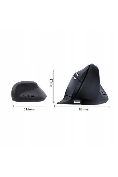 NO BRAND Mouse ergonomic vertical Bluetooth