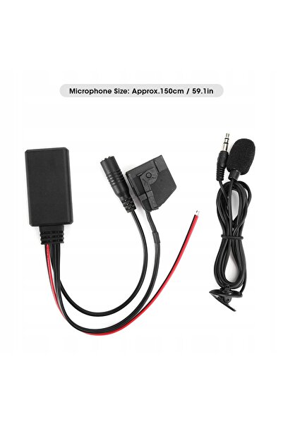 NO BRAND Adaptor audio Bluetooth Wireless Radio 18Pin Mfd2 Rns2 cu microfon