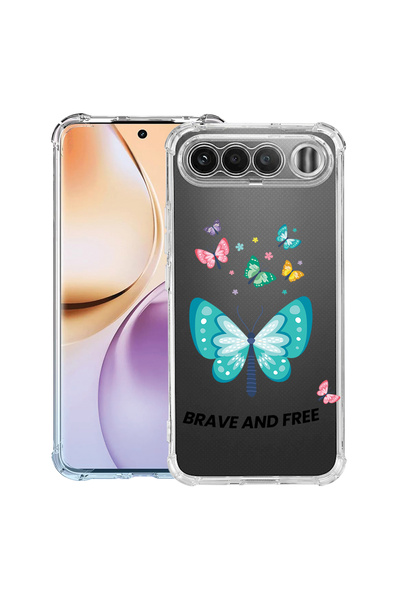bestcase ®   Husă Antișoc pentru Realme 16, Fluturi, 3156793 AS 1847