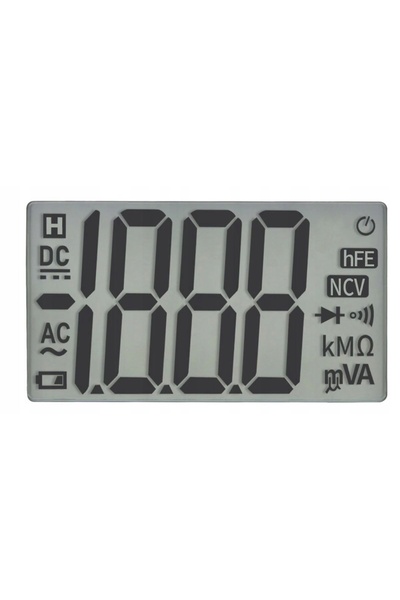 NO BRAND Multimetru electric digital portabil, precis, cu afișaj LCD