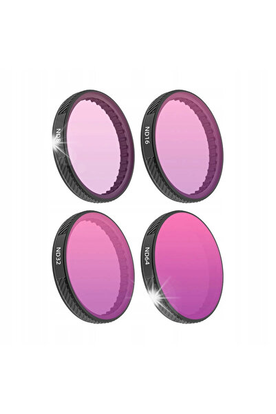 SunnyLife Set de filtre Nd 8 16 32 64 pentru camera Dji Osmo Action 5 Pro 4 3