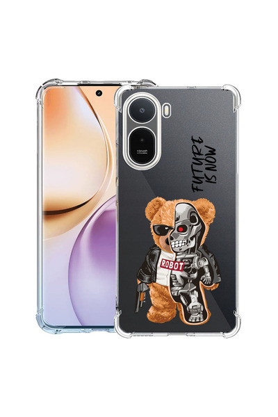 bestcase ®   Husă Antișoc pentru Xiaomi Redmi A7 Pro, Jumătate Robot Jumătate...