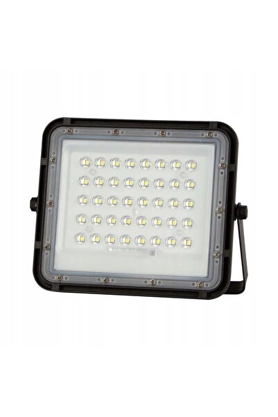 NO BRAND Proiector LED 4000K 400Lm + Panou Solar 6W + Telecomandă Senzor Crep...