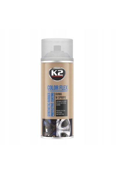 K2 Spray cauciucat, strat protector durabil, incolor, 400ml
