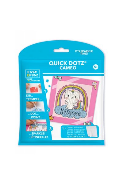 diamond dotz Set creativ pictura cu diamante - Kittycorn- pisica unicorn