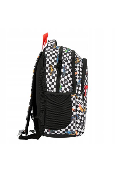 NO BRAND Rucsac școlar cu un singur compartiment Hot Wheels Starpak Alb 23 L